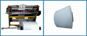 Yarn grade Slitter Rewinder Machine