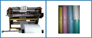 Textile Bags Film Slitter Rewinder Machine