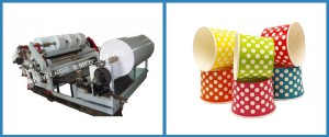 Ice Cream Cup Paper Slitter Rewinder Machine