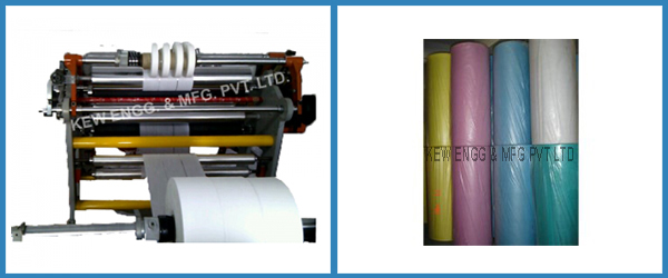 Textile Bags Film Slitter Rewinder Machine