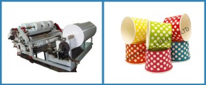 Ice Cream Cup Paper Slitter Rewinder Machine