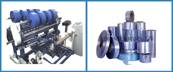 PVC Film and PVC Shrink Film Slitting Rewinding Machine