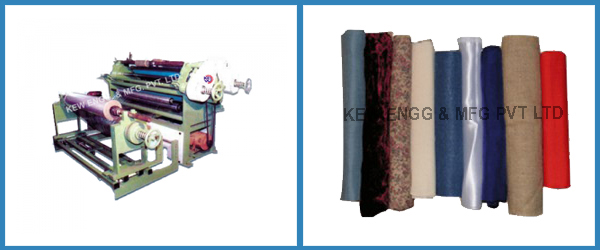 Textile Cloth and Fabric Slitter Rewinder Machine